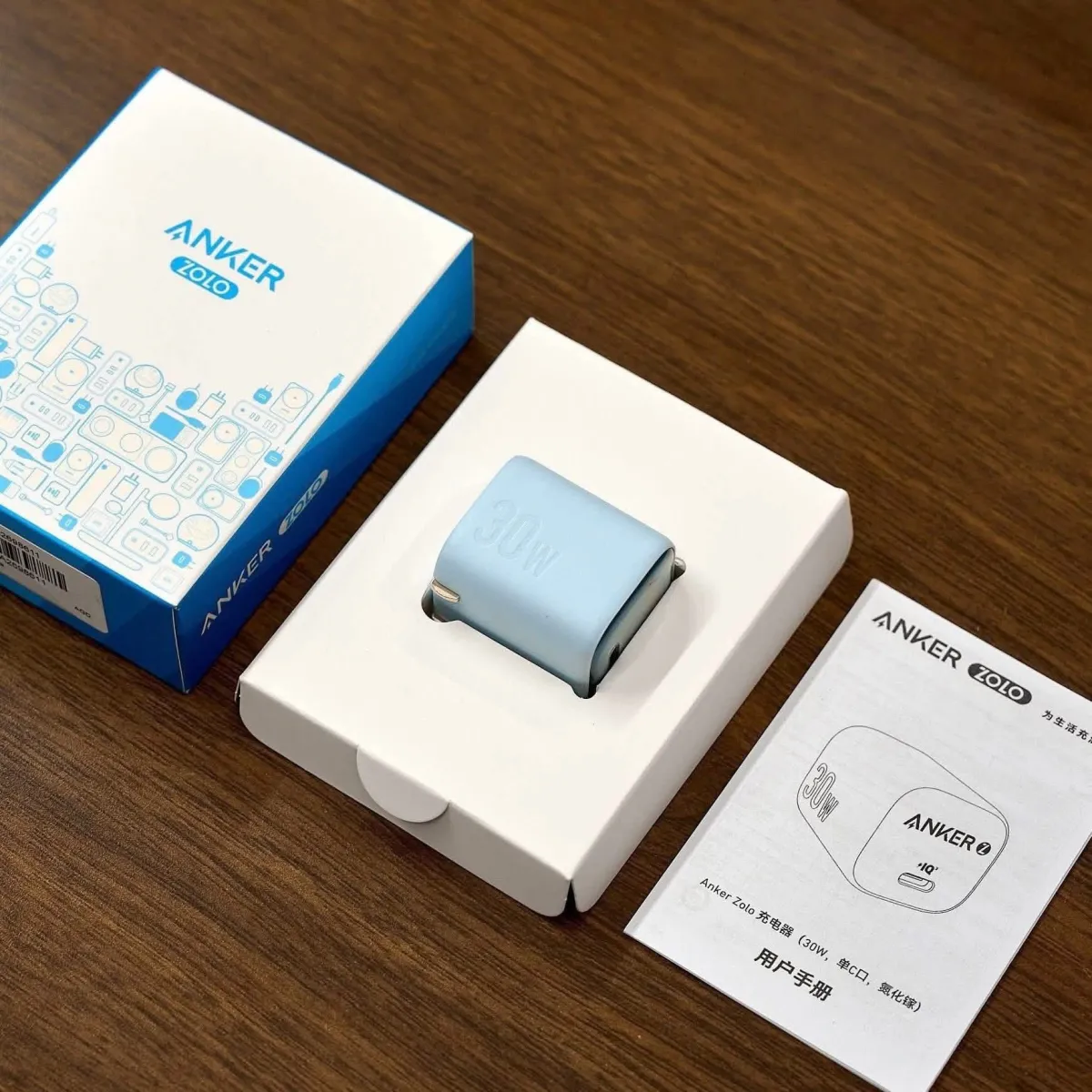 Củ sạc nhanh 30W Anker Zolo A2698 NewFulbox ( Hàng F - Màu Ngẫu Nhiên ) 
