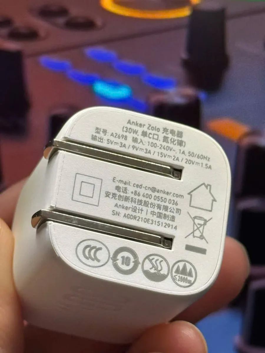 Củ sạc nhanh 30W Anker Zolo A2698 NewFulbox ( Hàng F - Màu Ngẫu Nhiên ) 
