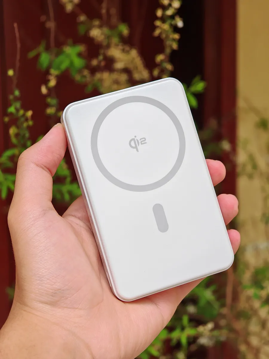  Pin Dự Phòng Sạc Không Dây Baseus Airpow II 10000mAh 22.5W (Sạc không dây chuẩn Qi2 max 15W magsafe) Hàng Nobox 98-99%