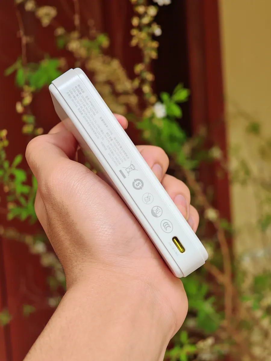  Pin Dự Phòng Sạc Không Dây Baseus Airpow II 10000mAh 22.5W (Sạc không dây chuẩn Qi2 max 15W magsafe) Hàng Nobox 98-99%