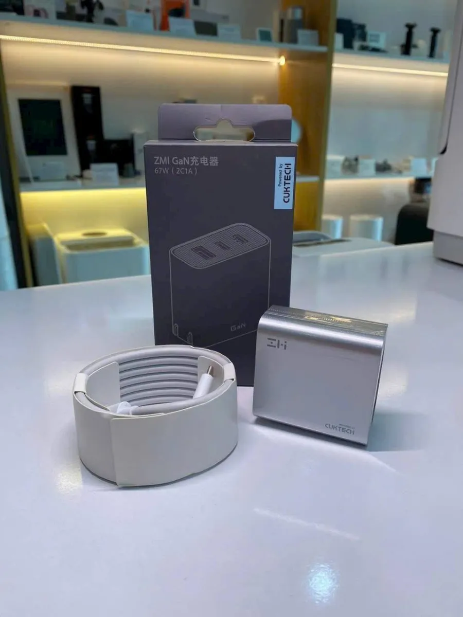 Bộ sạc nhanh Cuktech Gan ZMI 67W A15ZM NewFulbox ( Max 67W MiTurbo )