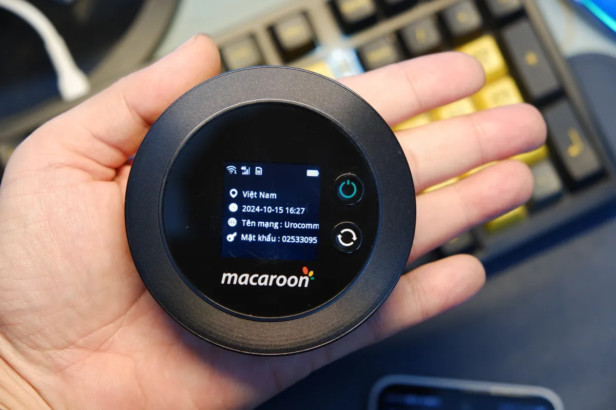 Phát wifi 4G du lịch Macaroon M1 hàng đã qua sử dụng thay pin New