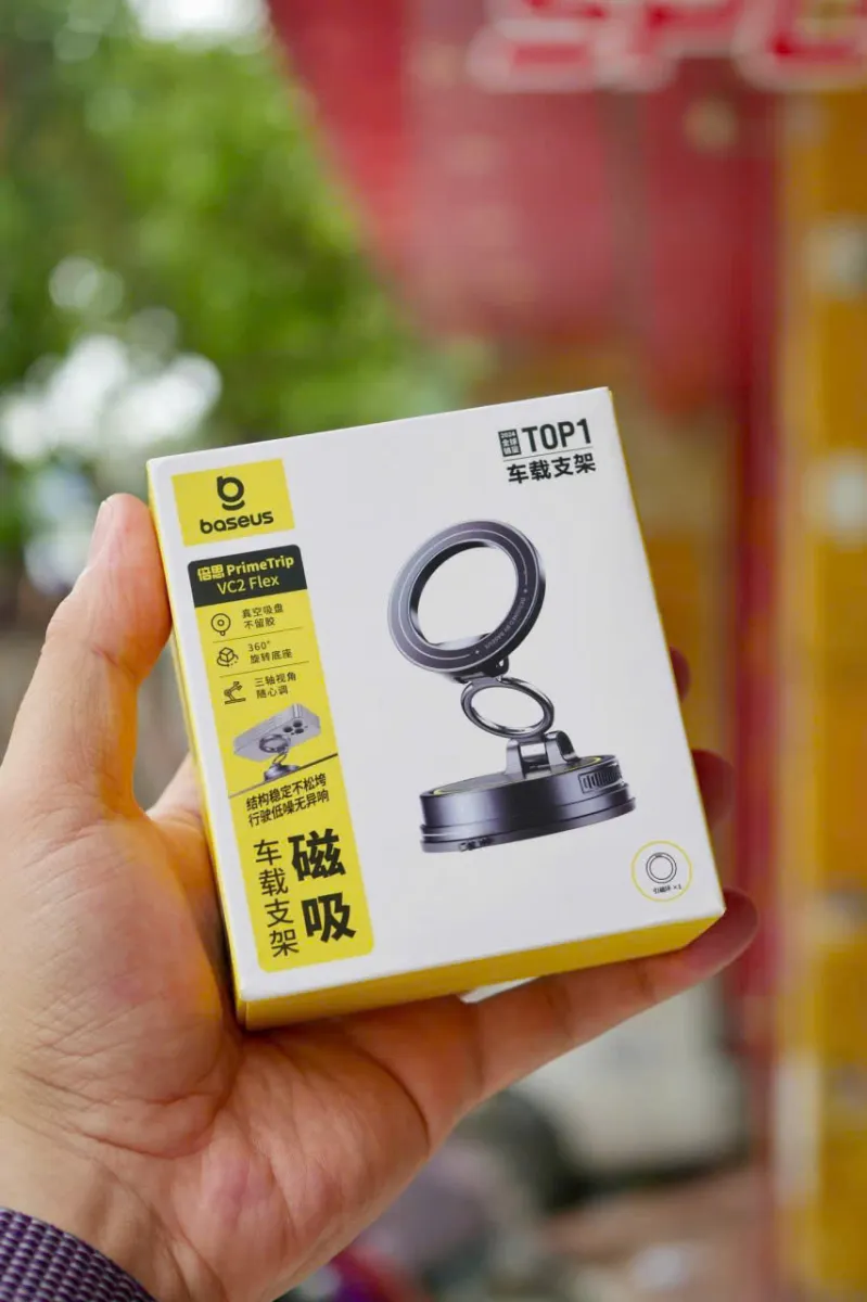 Baseus PrimeTrip VC2 Flex Magnetic Car Mount-GIÁ ĐỠ ĐIỆN THOẠI Ô TÔ NAM CHÂM CAO CẤP – GIỮ CHẶT MỌI CUNG ĐƯỜNG