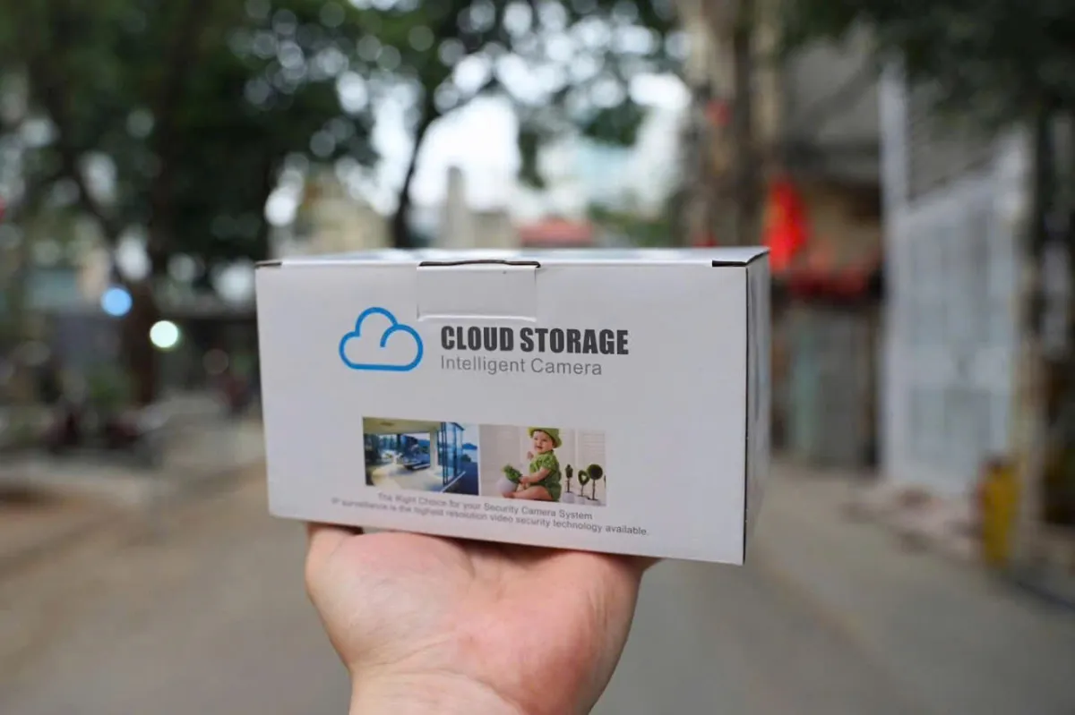 Camera wifi thông minh, xoay 360°, dùng app V360 Pro, có AI - Độ phân giải UHD rất nét (nét gấp nhiều lần Full HD) - Không dùng thẻ nhớ