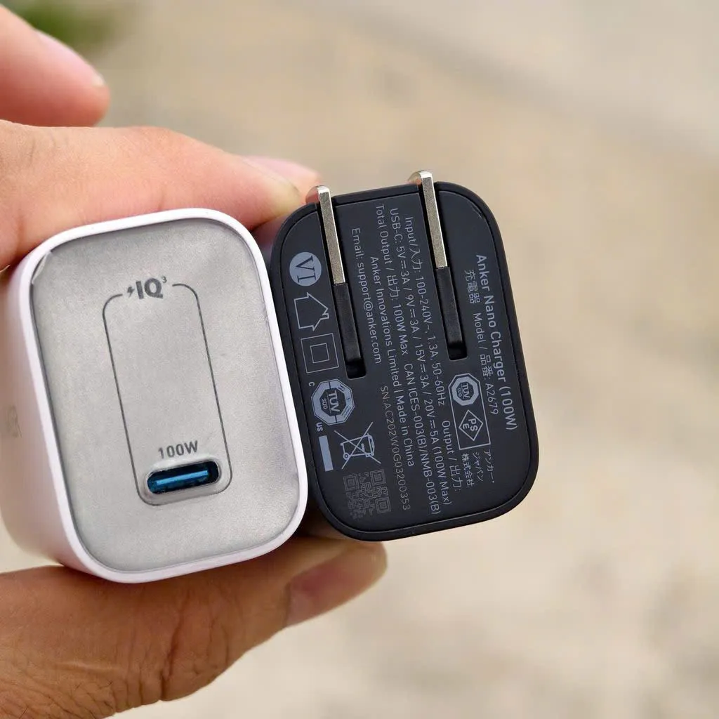 Củ sạc nhanh Anker Nano Charger 100W – Model A2679 – USB-C PD 100W - New Nobox