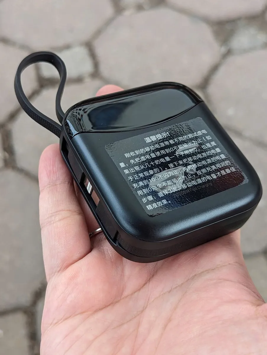 Củ sạc Ravpower Kovol Stiger 10.000 mAh, sạc nhanh 22.5W liền 2 dây C + L , C to C